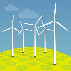 Wind turbines