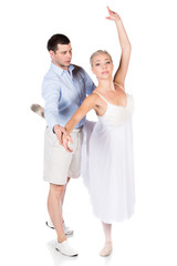 Female ballet dancer