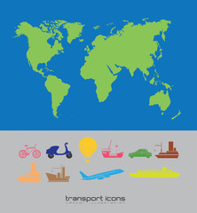 travels icons
