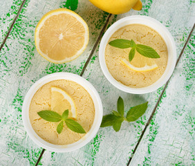 lemon pudding