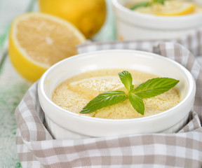 lemon pudding