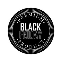 Black Friday Label
