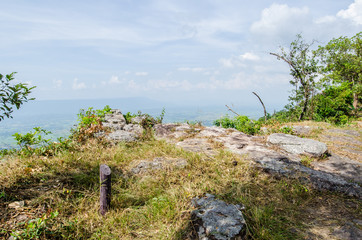 View Point at Pa Hua Nak cliff