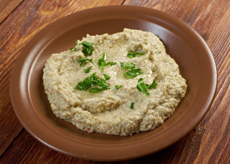 homemade  Baba Ghanoush