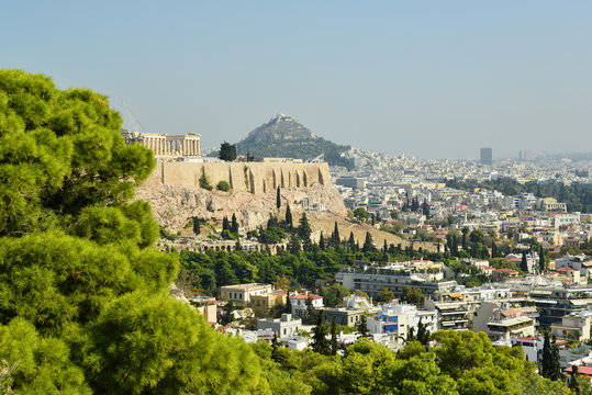 f Acropolis, Athens Greece and the New Acropolis museum