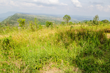View Point at Pa Hua Nak cliff