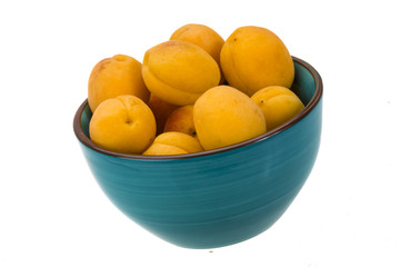 Yellow apricots