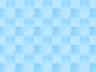 青のチェックの背景