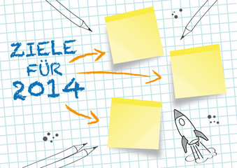 Ziele für 2014, doodle