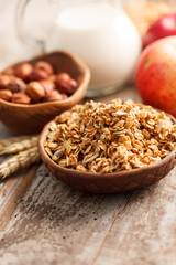 Granola Cereal with nuts