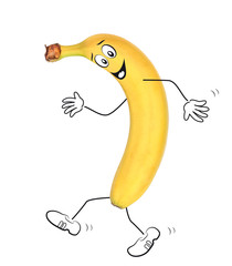 Sportliche Banane, Fitness