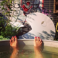 Refreshment on a hot summer day