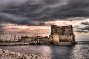 Foto op Plexiglas Castel dell'Ovo,Napoli,Italy © andreacionti