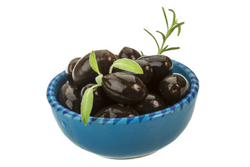 Black gigant olives