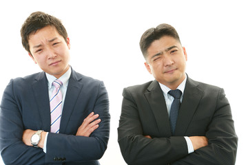 困惑するビジネスマン