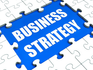 Business Strategy Shows Plan Thinking or Planning