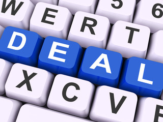 Deal Key Means Agreement Or Dealing.