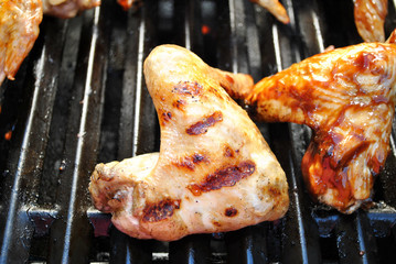 Grilling Chicken Wings