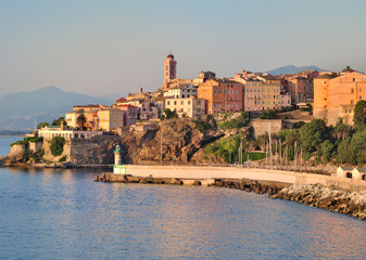 Bastia vue de la mer
