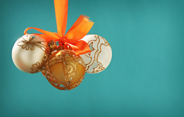 Naklejka premium Christmas background