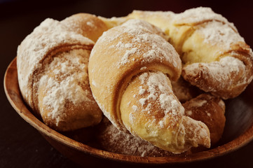 Sweet cookies with jam