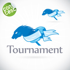 Tournament Illustration, Sign, Symbol, Button, Badge, Icon, Logo