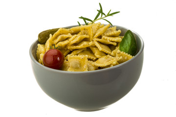 Ravioli with herbs