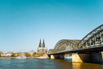 Fototapeta premium View on Cologne Cathedral