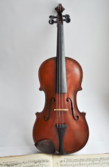 Obraz na płótnie Canvas An old violin.