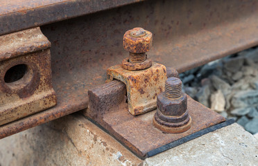 Detail of railway track