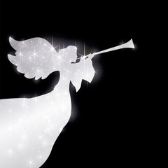 herald angel silver big