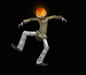 Pumpkin man