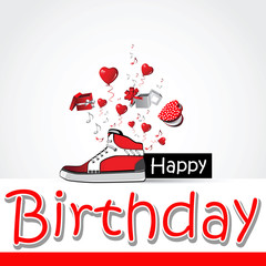 Happy Birthday Gift boots