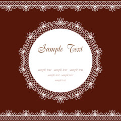 Congratulation card with place for your text.