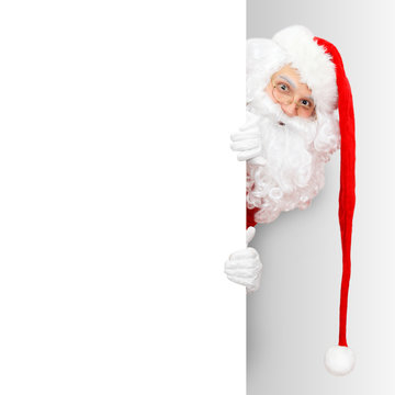 Santa Claus mit langer M&uuml;tze