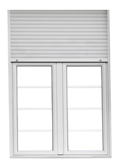 Window isolated on white