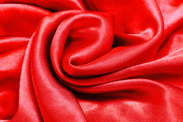 red silk fabric texture