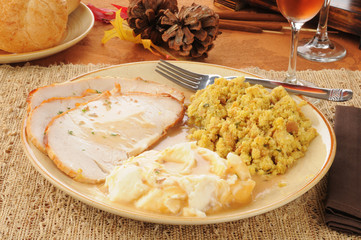 Turkey dinner
