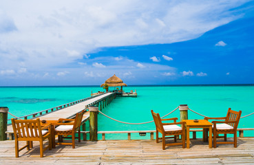 Cafe on the beach