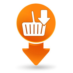ajouter au panier sur signet orange