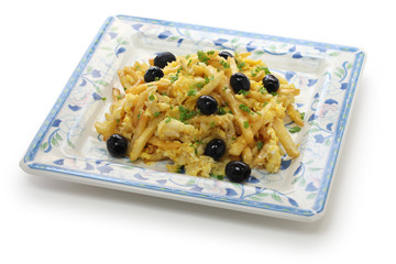 bacalhau a bras, portuguese cuisine