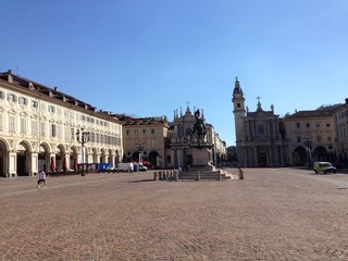 Obraz premium piazza san carlo