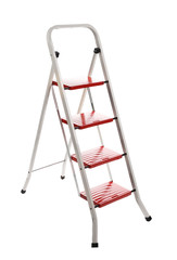 Stepladder on a white background
