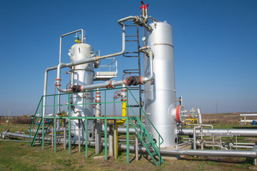 Oil and gas processing plant