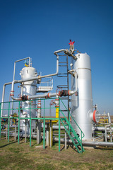 Oil and gas processing plant
