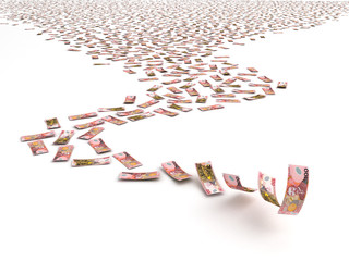 Falling New Zealand Dollar