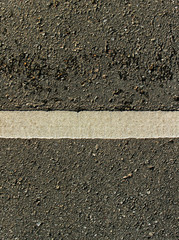 Fototapeta premium White line on the road.