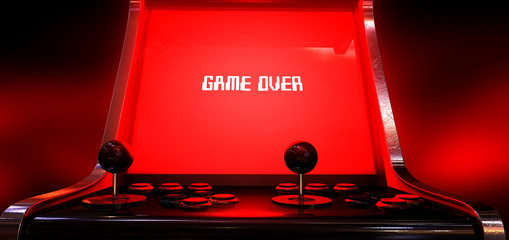 Arcade Game Game Over © alswart