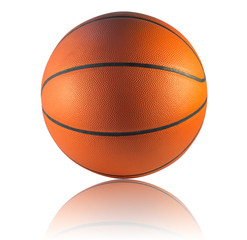 Basketball isolated