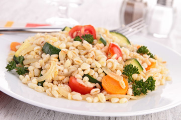 vegetable and grain